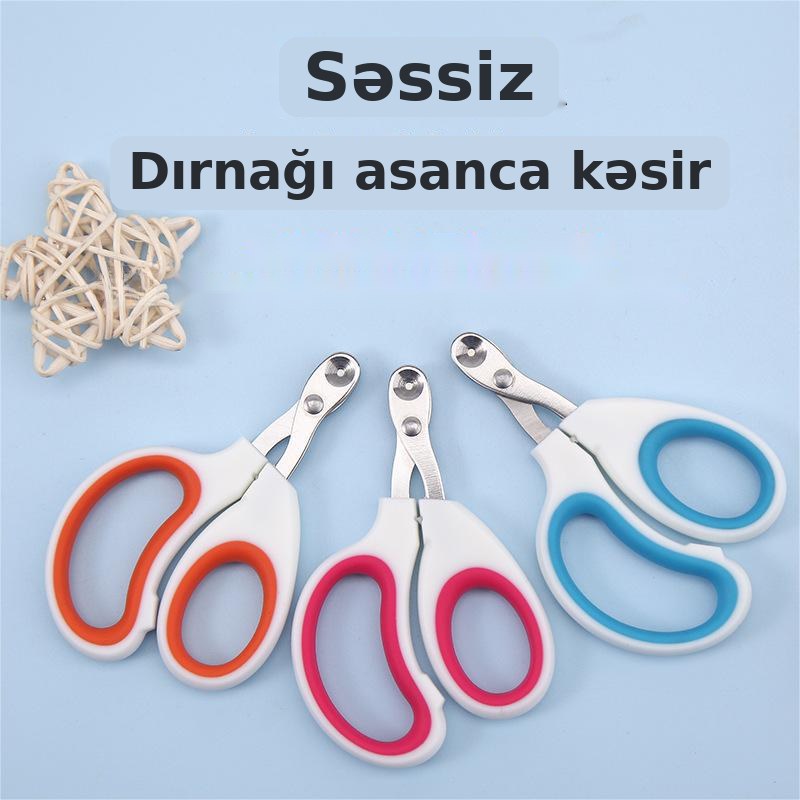 Paslanmayan polad dəyirmi dəlikli dırnaq qayçısı