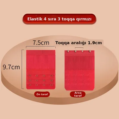 Bra uzadıcı qarmaq dəsti, şəkil 3