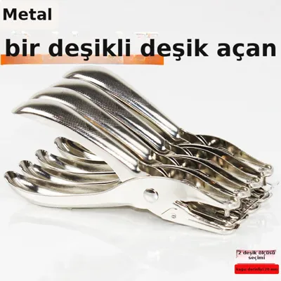 Dəftər üçün paslanmayan polad deşik açan