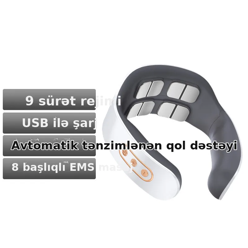 Boyun üçün elektrik masajçı, şəkil 3