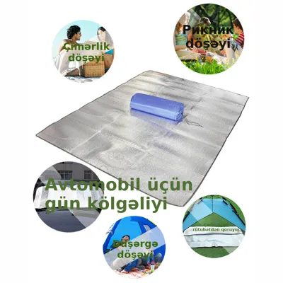 İkitərəfli alüminium folqa düşərgə döşəyi, şəkil 2