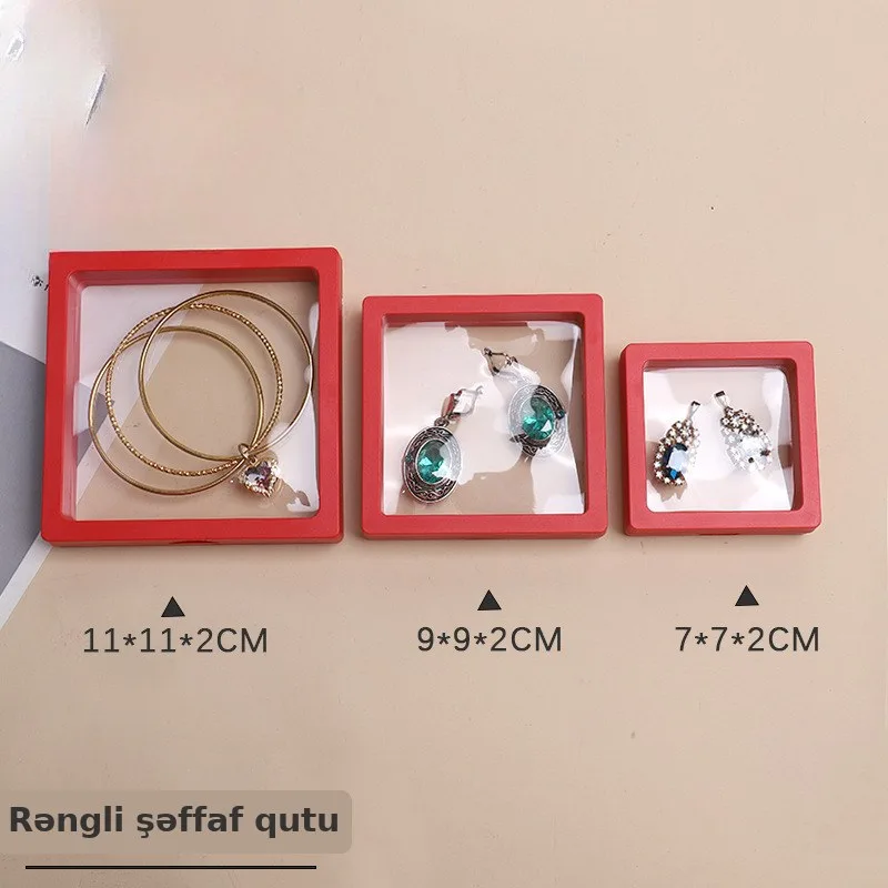 Zinət saxlama qutusu şəffaf, asma tipli, şəkil 4