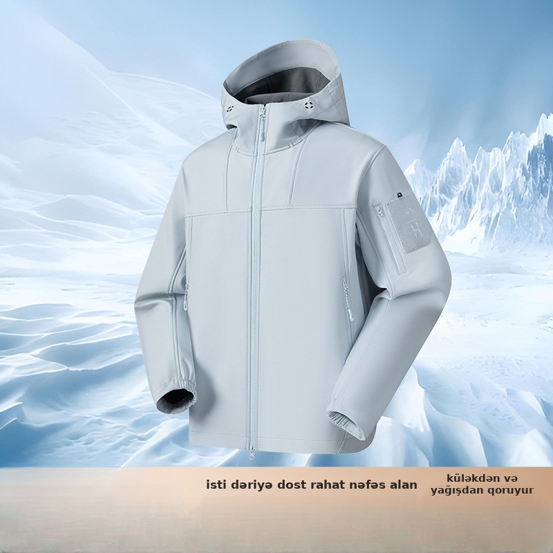 Yüngül küləkdən qoruyan softshell kurtka
