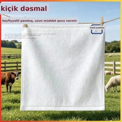 Kiçik dəsmal 30x30 pambıq