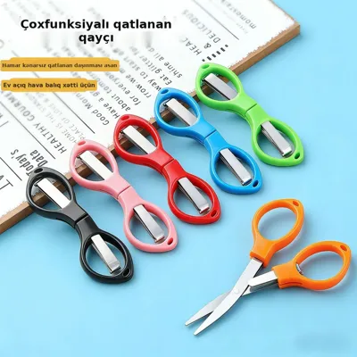 Qatlanan paslanmayan metal qayçı