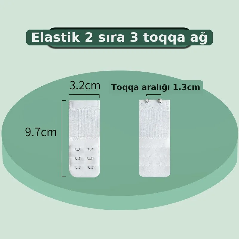 Bra arxa bağlayıcı, metal toqqa, şəkil 2