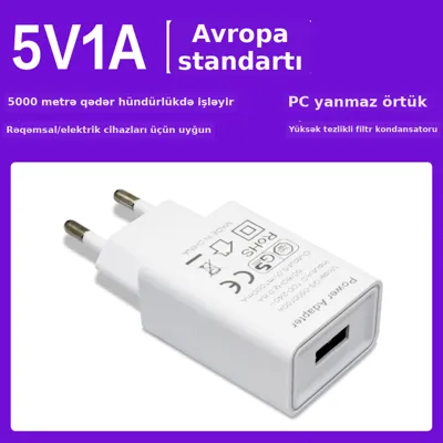 5V 1A divar şarj adapteri, şəkil 4