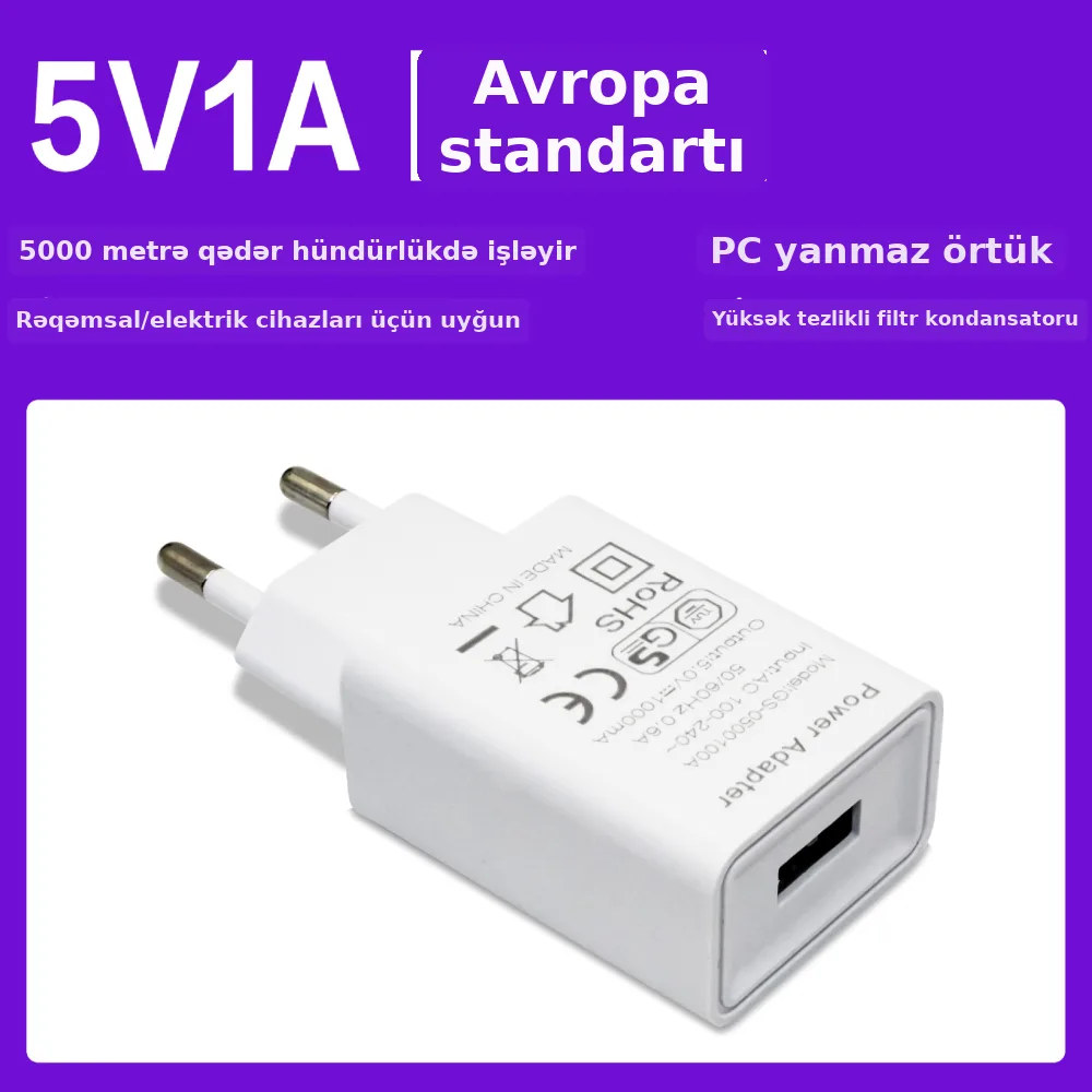 5V 1A divar şarj adapteri, şəkil 4
