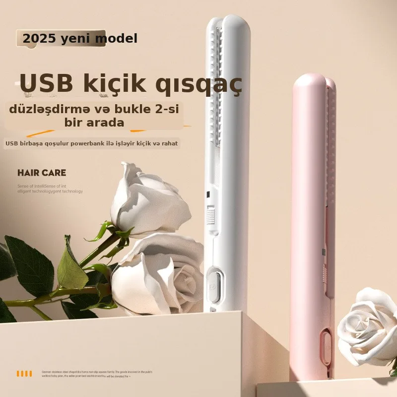 Mini USB saç bükücü və düzləşdirici