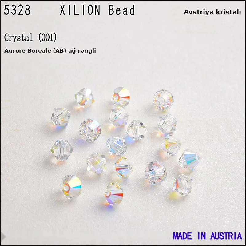 DIY zərgərlik üçün kristal muncuqlar