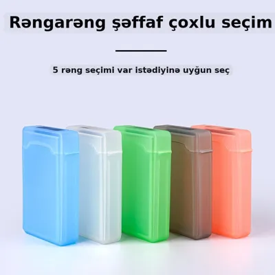 Nəmlikdən qoruyan hard disk qutusu
