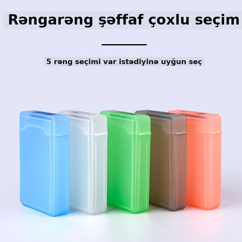 Rütubətdən qoruyan hard disk qutusu
