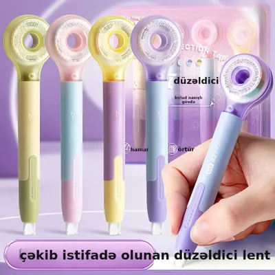Qələm formalı keyfiyyətli korrektor lenti
