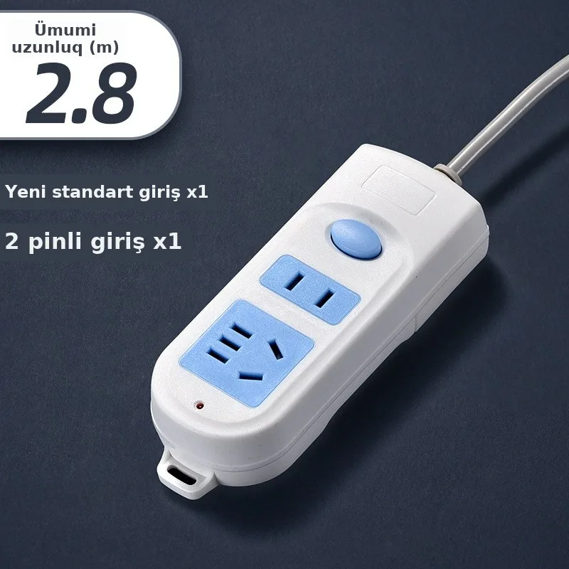 Çoxrozetkalı ev uzatma bloku, şəkil 4