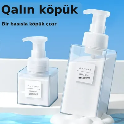 Köpüklü sabun şüşəsi, təzyiqli dispenser