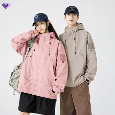 Kapüşonlu softshell kurtka, nazik, unisex
