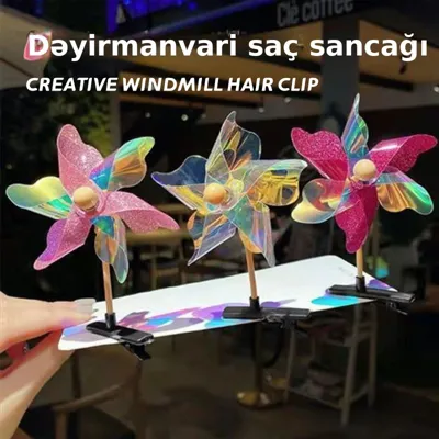 Uşaq saç sancağı, dəyirmanvari, şəkil 1