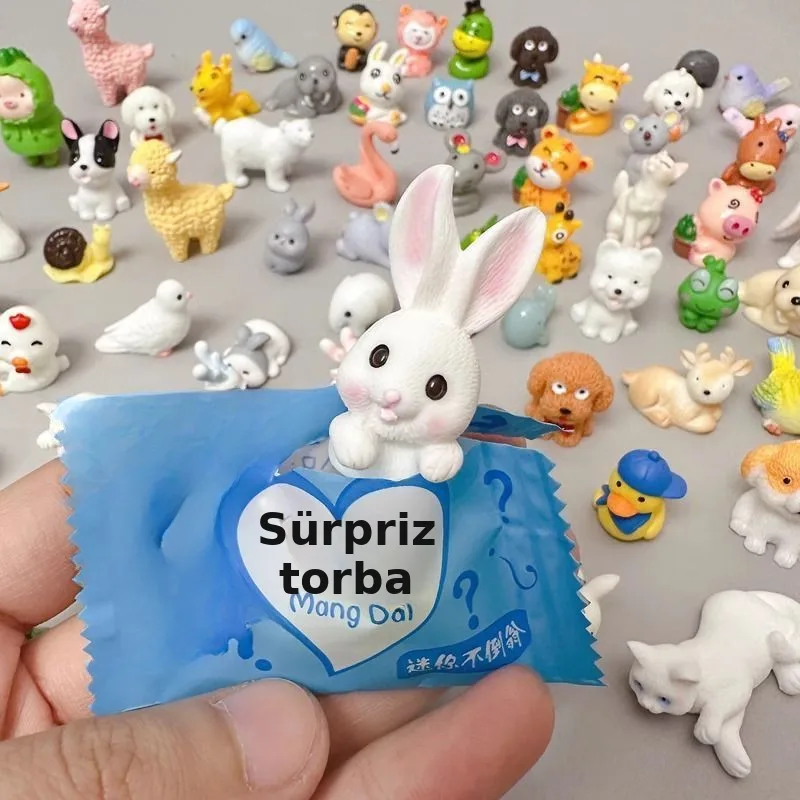 Mini heyvan sürpriz pelüş oyuncaq, şəkil 2
