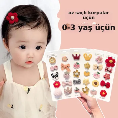 Körpə üçün yumşaq saç sancağı