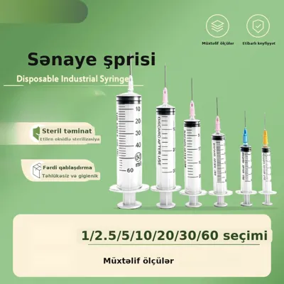 Baytarlıq üçün steril şpris