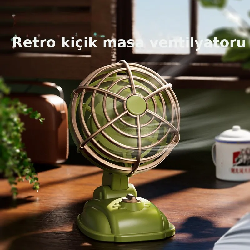 Mini masaüstü ventilyator USB portativ