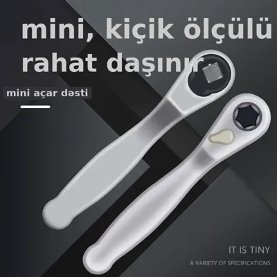 Mini açar dəsti, 72 dişli