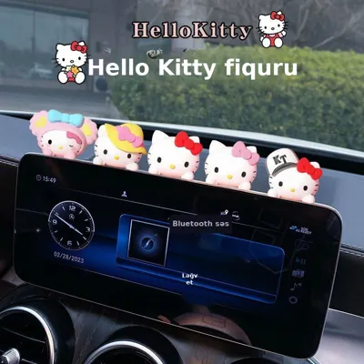 Hello Kitty avtomobil paneli fiquru