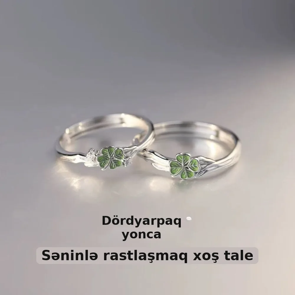 Cütlük üzüyü dördyarpaq yonca dəst