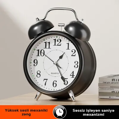 Zəngli saat, güclü səslə oyadan