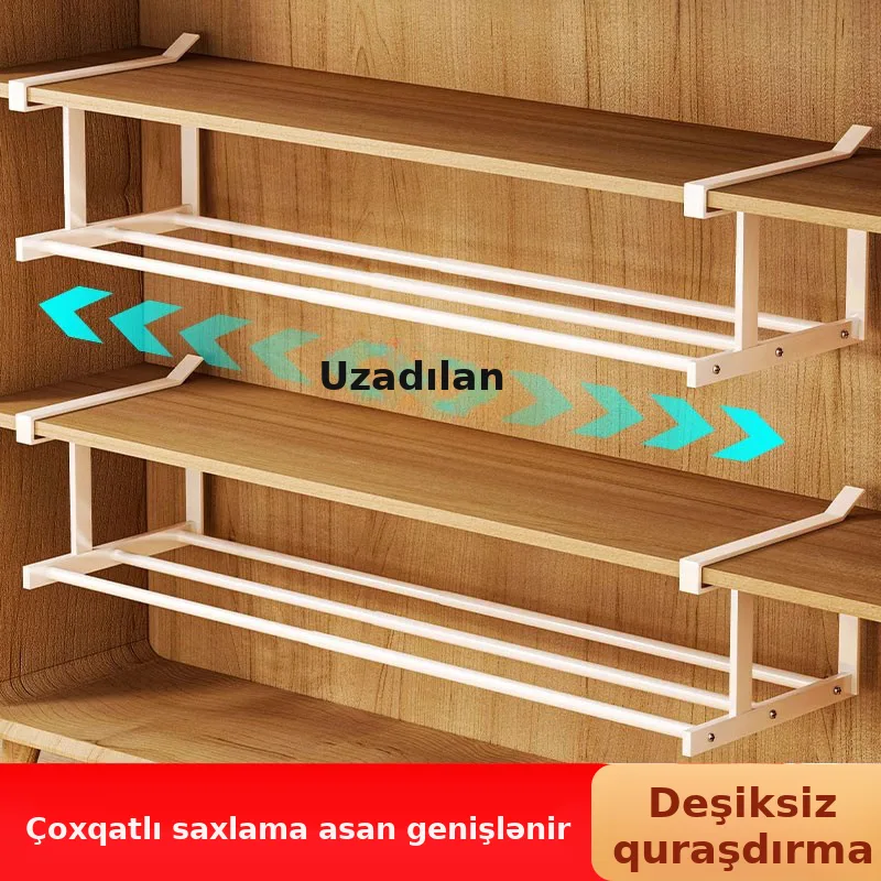 Ayaqqabı rafı çoxqatlı, saxlama bölməli