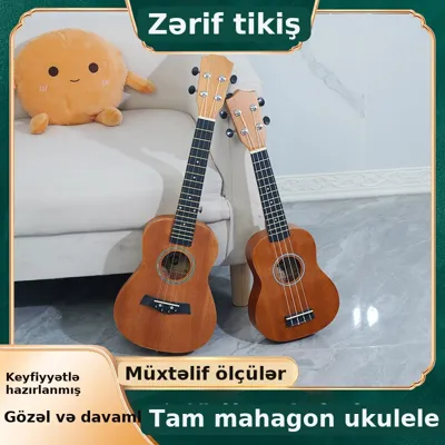 Ukulele gitara 21/23/26 düym başlanğıc üçün