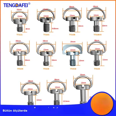 Tripod üçün sürətli bərkitmə lövhəsi D halqalı