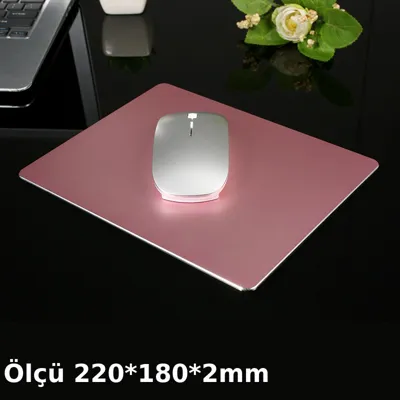 Metal mouse pad alüminium böyük ölçü