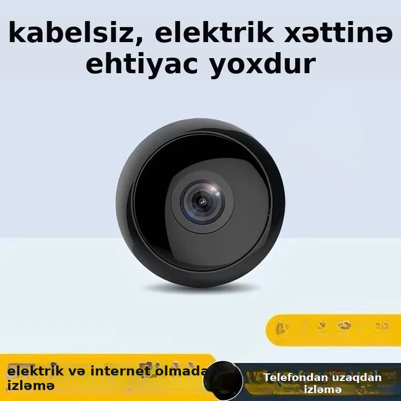 Ağıllı WiFi kamera, ev üçün, uzaqdan izləmə