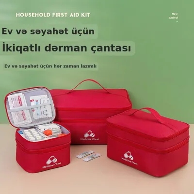 Böyük ikiqatlı çöl birinci yardım çantası
