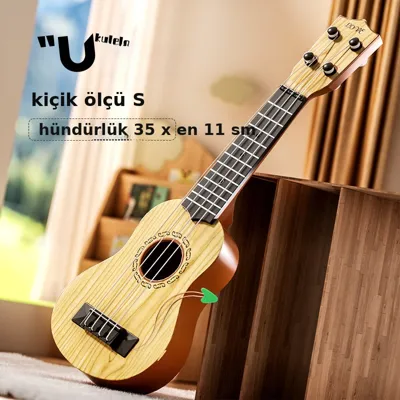 Uşaq simulyasiya ukulele gitara oyuncağı, şəkil 4