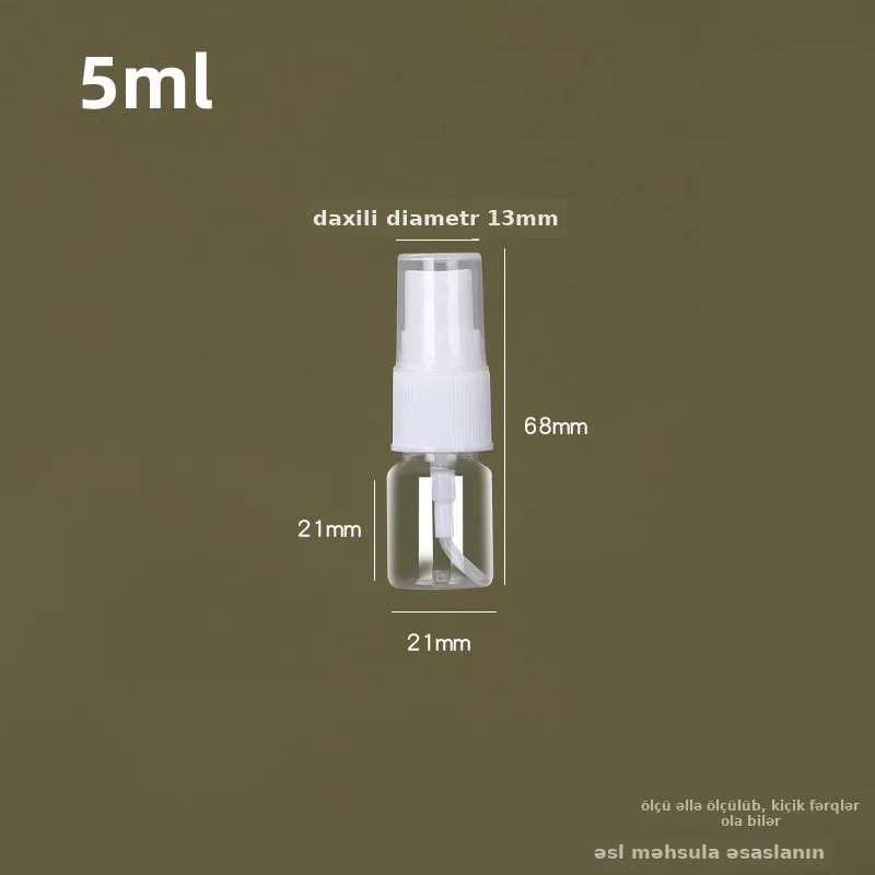 Şəffaf plastik spray butulka, şəkil 2