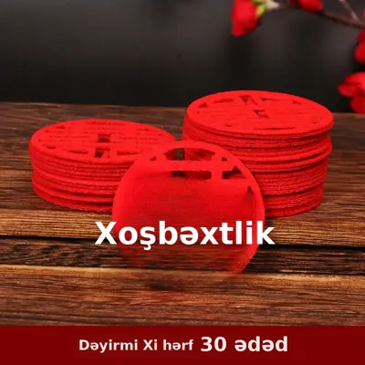 Toy yatağı bəzəyi, əl ilə atılan