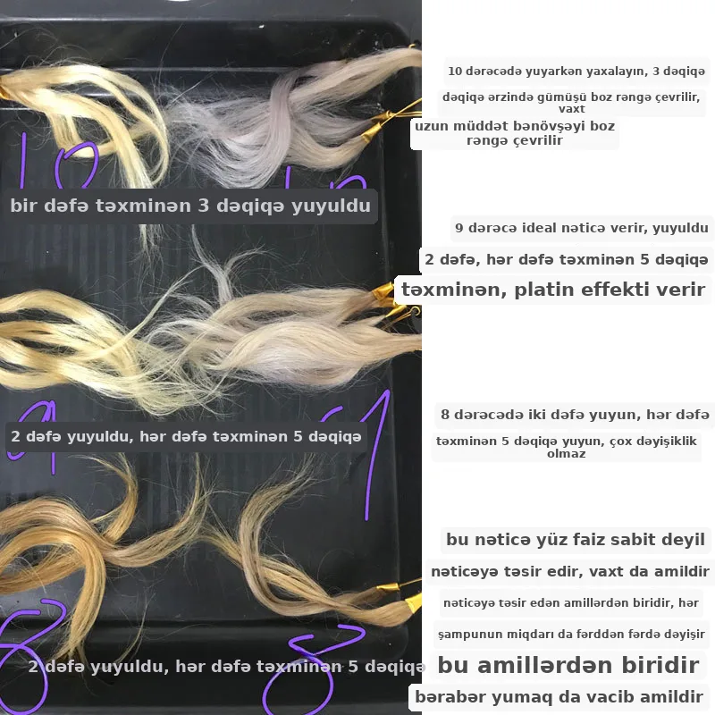 Vikada sarı narıncı şampun, şəkil 4