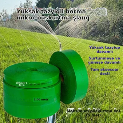 Bağ şlanqı mikro-spreyli hörmə 8 düym
