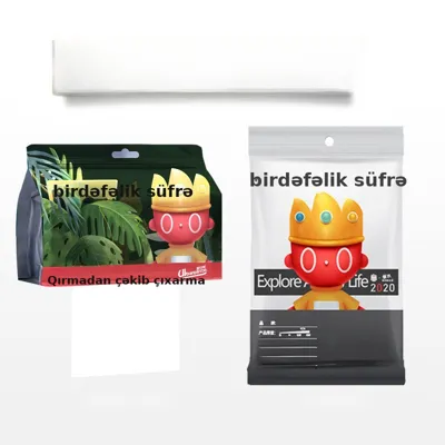 Qalın birdəfəlik PE plastik süfrə, şəkil 4
