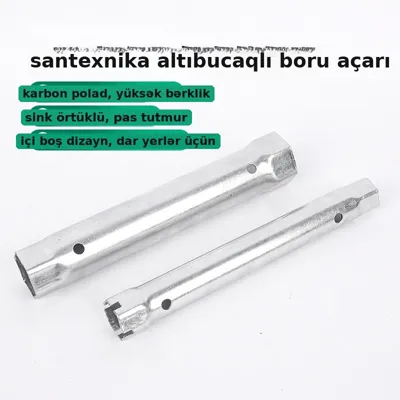 Santexnika boru açarı altıbucaqlı