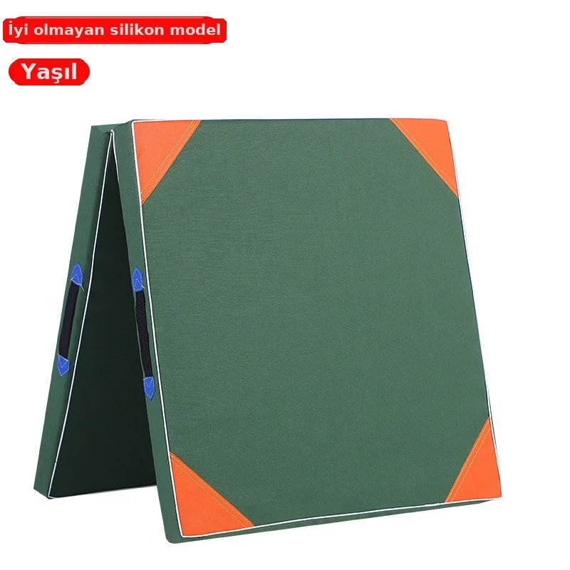 Silikon örtüklü gimnastika matı, qalınlaşdırılmış, şəkil 2