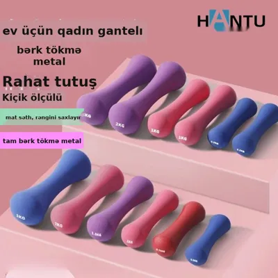 Qadın üçün örtüklü sümük formalı gantel, şəkil 1