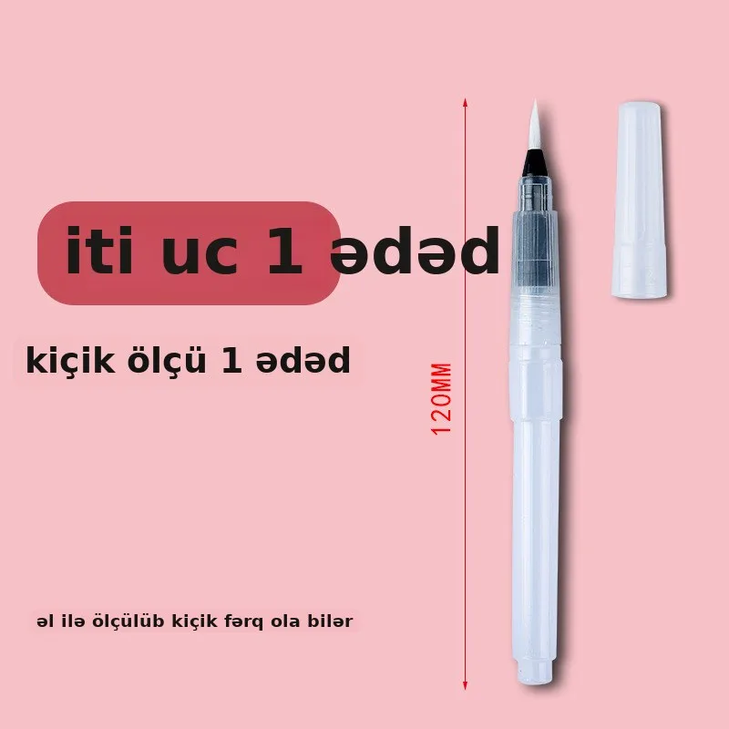 Su fırça qələm, bərk akvarel üçün, şəkil 2