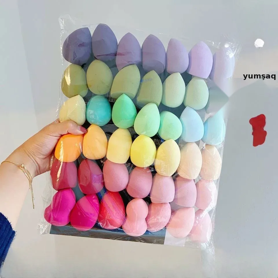 Super yumşaq meyk-ap süngəri, qabaq formalı