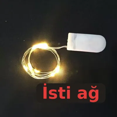 LED Milad işıq zənciri, kiçik ağ qutu, şəkil 3