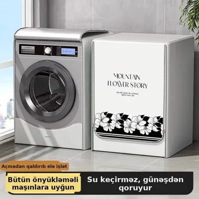Ön yükləməli paltaryuyan maşın örtüyü