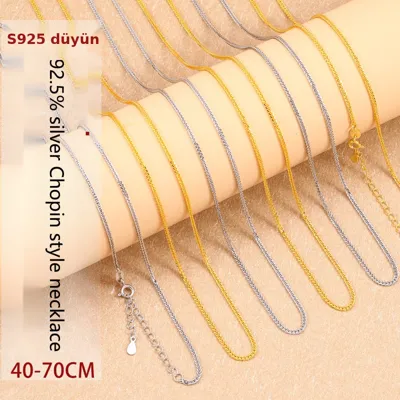Qadın gümüş kolye, S925 əyar gümüş