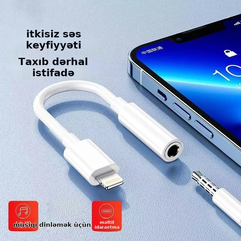 Telefon üçün 3.5mm audio adapter
